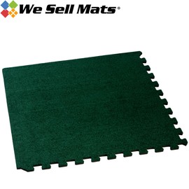 We Sell Mats 3/8 Inch Thick Interlocking Foam Carpet Tiles Durable Carpet Squares Anti Fatigue Support for Home Office or Classroom Use, 24 in x 24 in