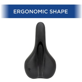 Selle Royal Sport Foam Bike Saddle – Ergonomic, Comfortable, Waterproof Seat for Men & Women – Ideal for Sport & Recreational Riding