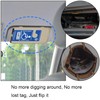 Handicap Placard Holder for Auto, Wisdompro Disabled Parking Permit Sign