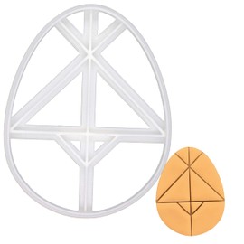 Egg Tangram Cookie Cutter, 1 Piece. Bakerlogy