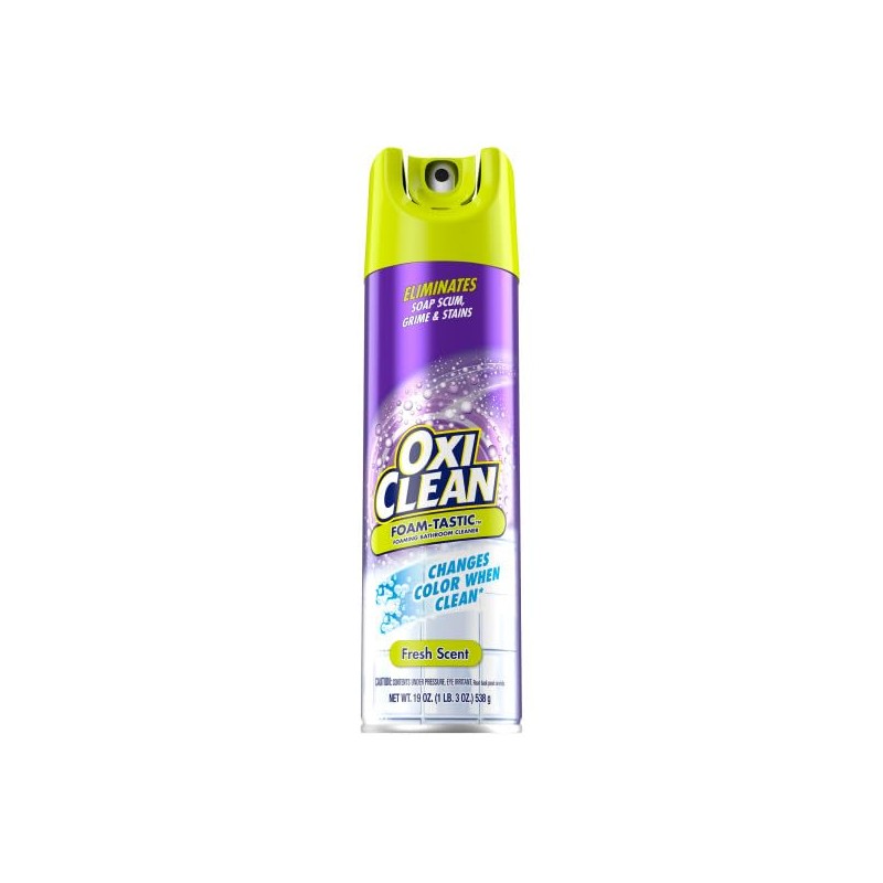 OxiClean Foam-Tastic Fresh Scent Bathroom Cleaner Twin Pack 2-19 oz.