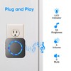 Wireless Doorbell,1300ft Long Range Waterproof Cordless Door Bell Chime Kit,