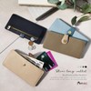 Giselle Women's Long Wallet, Slim, Lightweight, Ultra Thin, Genuine Leather,