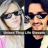 ATDORO 10 Pack Thug Life Sunglasses, Men Women Kids Pixel