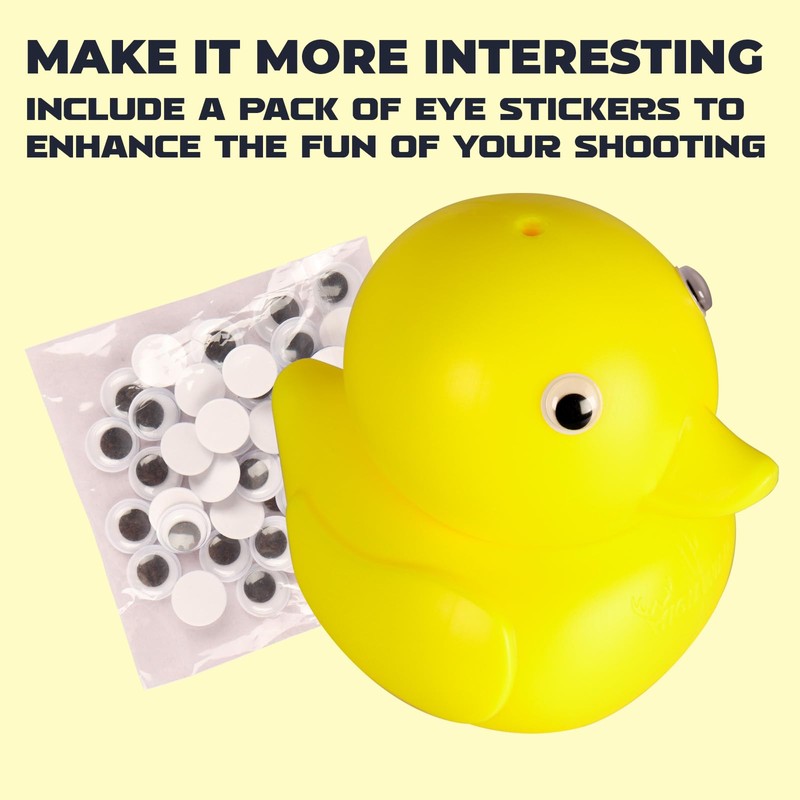 Highwild Shatterproof Shooting Targets with Hanging Rope, 6 Ducks +