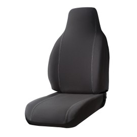 Fia SP88-16 BLACK Custom Fit Front Seat Cover Split Seat 40/20/40 - Poly-Cotton, (Black)