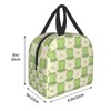 Hulnulnu Cute Frog and Dragonfly Insulated Lunch Bag Reusable Lunch