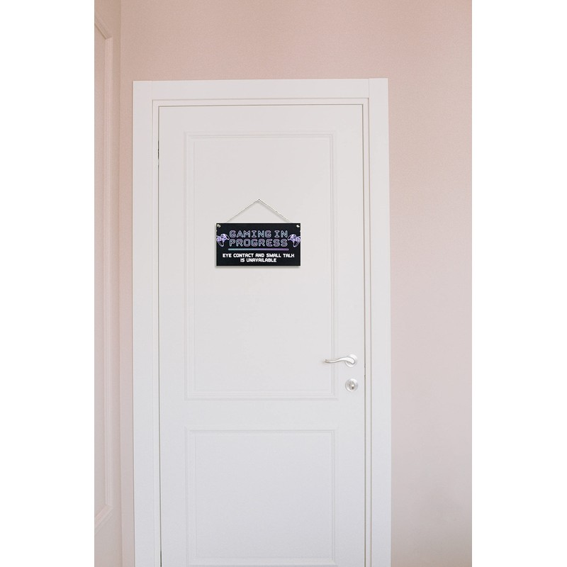 CARISPIBET Gaming in progress | Home decorative sign Bedroom decoration