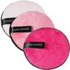TRIXES Reusable Microfibre Make-Up Pads 3 Pack - Pink -
