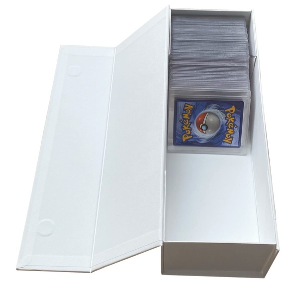 Vowcarol 800-Count Trading Card Storage Box, Toploader Storage Box, Hobby