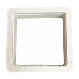 TECHVALET RV Ceiling Garnish For Roof Vent 5" White Camper Motorhome