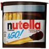 Nutella and Go Snack Packs, Chocolate Hazelnut Spread with Breadsticks,