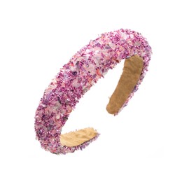 Ever Fairy Women's Headband Rhinestone Headband Women Bling Diamond Padded Headband Glitter Sparkle Headbands Fashion Headbands Hair Accessories Gifts For Women Girls