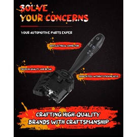 cciyu Combination Switch 93410-1G000 Lighting System Sign Headlight Dimmer Switch Fit 2006-2011 for Hyundai Accent, 2006-2011 for Kia Rio, 2006-2011 for Kia Rio5