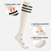 BONANGEL Kids Youth Soccer Socks,Boys Girls Knee High Athletic Sports
