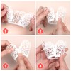 Bäcker & Lecker Cupcake Wrappers Cases 50 Pieces Lace Paper