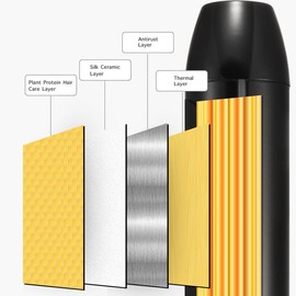 Lanvier 1.25 Inch Curling Iron, Extra Long Barrel 1 1/4 Inch Curling Iron for Medium & Long Hair up to 450¬∞F Worldwide Dual Voltage Hair Curler for Traveling, Hair Waving Style Tool ‚Äì Black:_1/2 Inch_Black