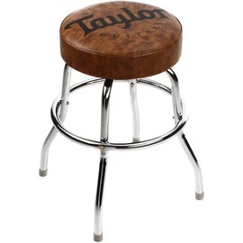 Taylor 24 Inches Logo Barstool - Brown