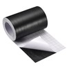 4R Quattroerre.it 10542 Tiras Adhesivas para Coche, Color Negro, 100