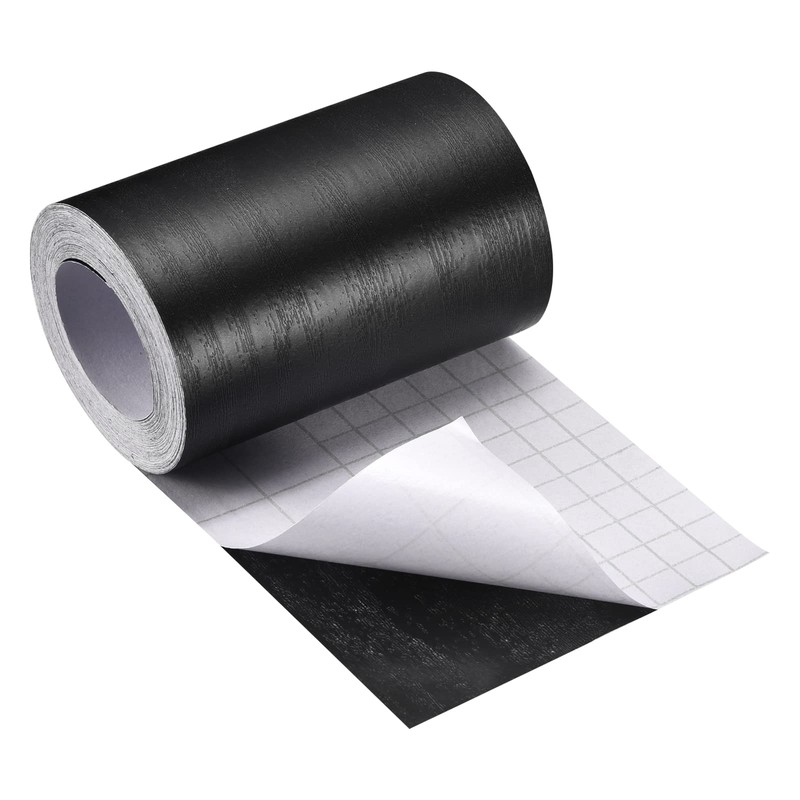 4R Quattroerre.it 10542 Tiras Adhesivas para Coche, Color Negro, 100