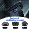 20 Seat Belt Button, Universal Fit Seatbelt Stopper, Buckle Clip