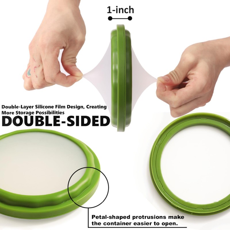 Erehere 4-Piece Airtight Food Storage Containers Set – Avocado Saver,