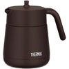 THERMOS Vacuum Insulated Teapot with Strainer 700ml Brown TTE-700 BW