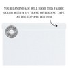 FenchelShades.com 17" Top Diameter x 17" Bottom Diameter 8" Height