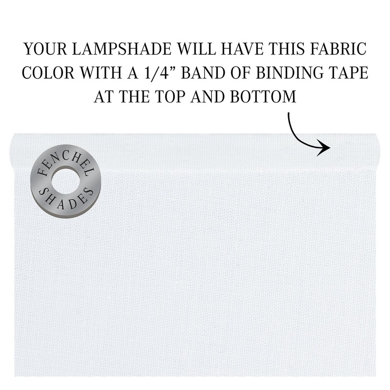 FenchelShades.com 17" Top Diameter x 17" Bottom Diameter 8" Height