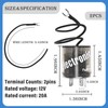 LED Flasher Relay 2 Pin 12V (Set of 2), Turn