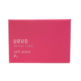 uevo design cube soft gloss 1.1 oz (30 g) wax, pink, 1.1 oz (30 g) x1