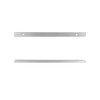 QWORK Aluminum T Track, 2 Pack 12 Inch Universal Double
