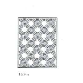 Circle Rectangle frame Metal Die Cuts,Flower Frame Square Net Card Cutting Dies Cut Stencils DIY Scrapbooking Album Decorative Embossing Paper Dies Festival Card Making