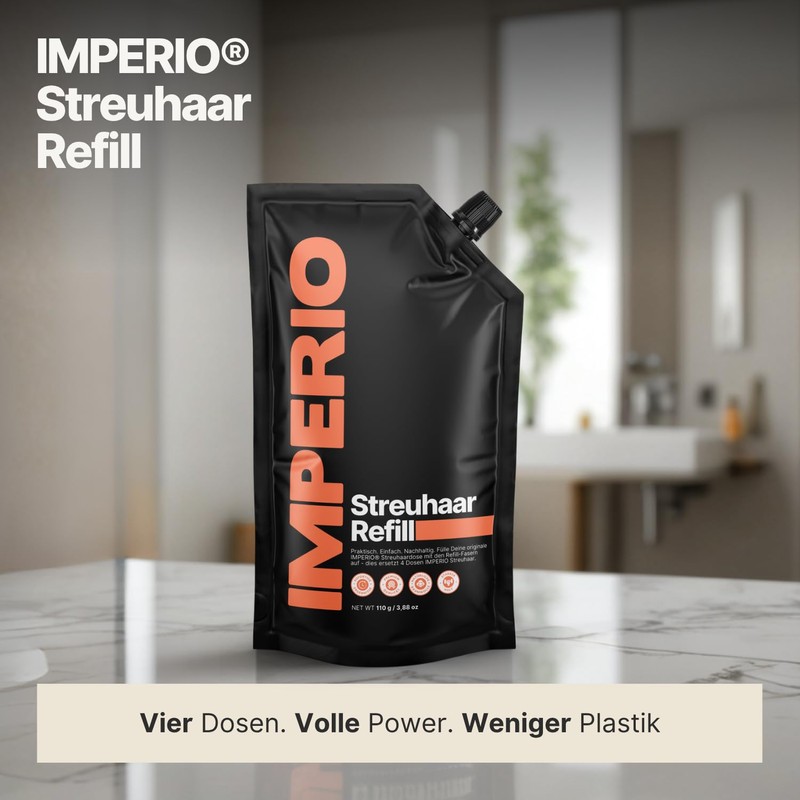 IMPERIO Scattered Hair Refill Pack - 110 g Refill Bag