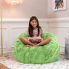 Jaxx Saxx 3 Foot Bean Bag Chair - Faux Fur