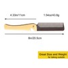 Stainless Steel Folding Comb, Pocket Comb for Men and Women,