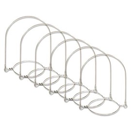 Sunshine Mason Co. Stainless Steel Wire Mason Jar Handle Hanger fits Regular Mouth, 6 Pieces