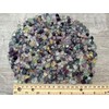 GAF TREASURES Wholesale Natural Semi Tumbled Rainbow Fluorite Gemstone Chips,