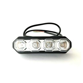 LED rear light, 3 functions: position light, brake light, indicator, 147 x 42 x 37 for trucks, cars, trailers, tractors, caravans, 12 V, 24 V