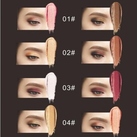 RoseFlower Shimmering Eyeshadow Pen Set, Matte Glitter Effect, Eye Makeup, Eyeliner, Eye Brightener Pen - Waterproof, Durable up to 10 Hours, 10 g