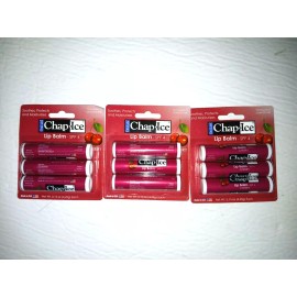 Chap Ice 9 CHAP ICE CHERRY LIP BALM SOOTHE PROTECT MOISTURIZE DRY CHAPPED LIPS CHAPSTICK