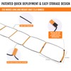 ALPHAWORX All-in-One Agility Ladder Agility Training Equipment Foldable Instant Set-up