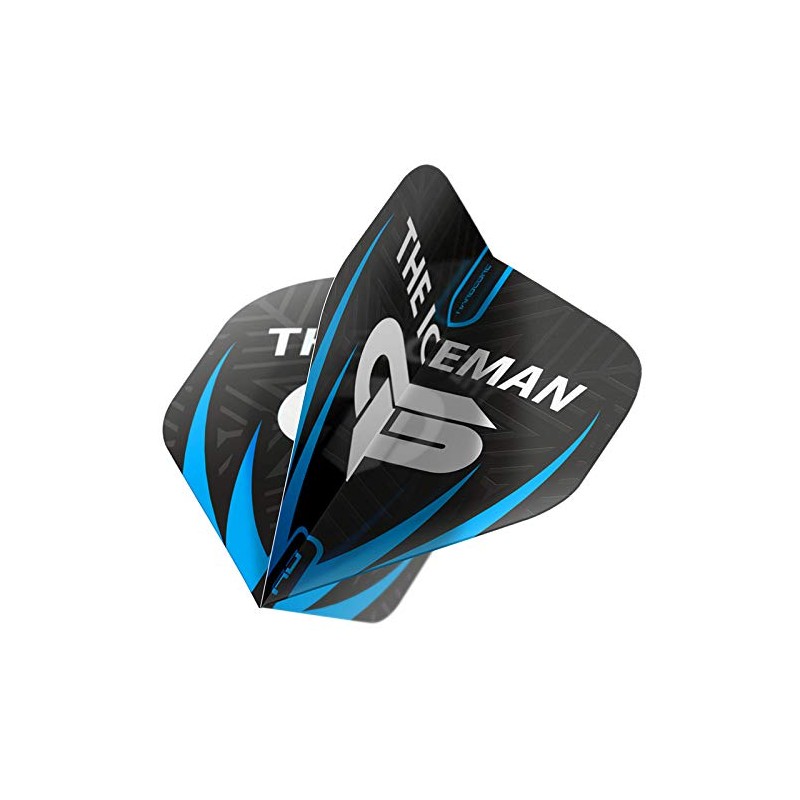 Hardcore Gerwyn Price - Black, White & Grey Logo Flights