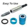 LifCratms 1 Piece Adjustable Depth Screwdriver Bit Holder, Magnetic Impact