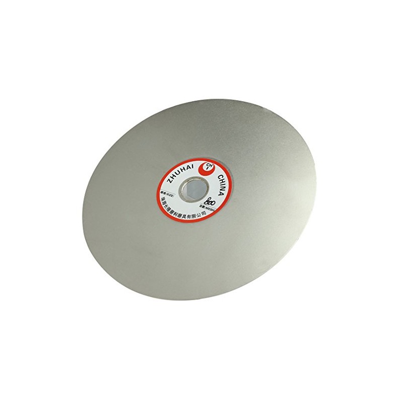 uxcell 6-inch Grit 800 Diamond Coated Flat Lap Wheel Grinding