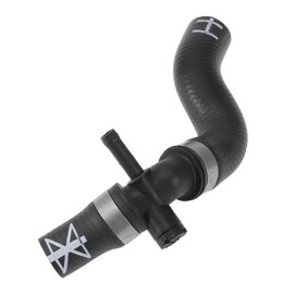 A ABSOPRO Radiator Hose for Volkswagen Touareg 3.0L 2011-2015 Rubber 1 Pcs Coolant Pipe