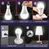 LHZHENG Emergency-Rechargeable-Light-Bulb, Stay Lights Up When Power Failure, 1500mAh 12W
