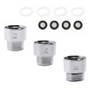 Shower Head Set of 3 Shower Hose Attachment Adapter Set