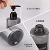 Segbeauty Shampoo Bottle Dispenser, Gray, Set of 3, 16.9 fl