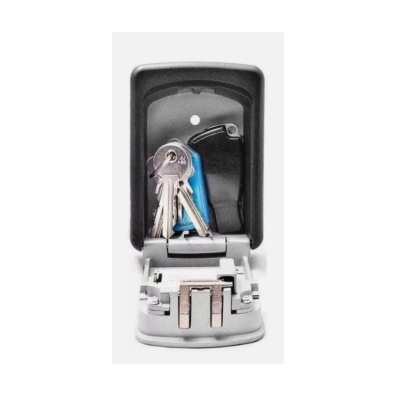 Unibos | 4-Digit Combination Lock Box, Wall Mounted-Key Lock Box